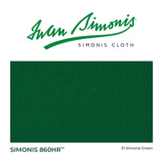 Simonis 860, 78", Simonis Green, 9ft HR