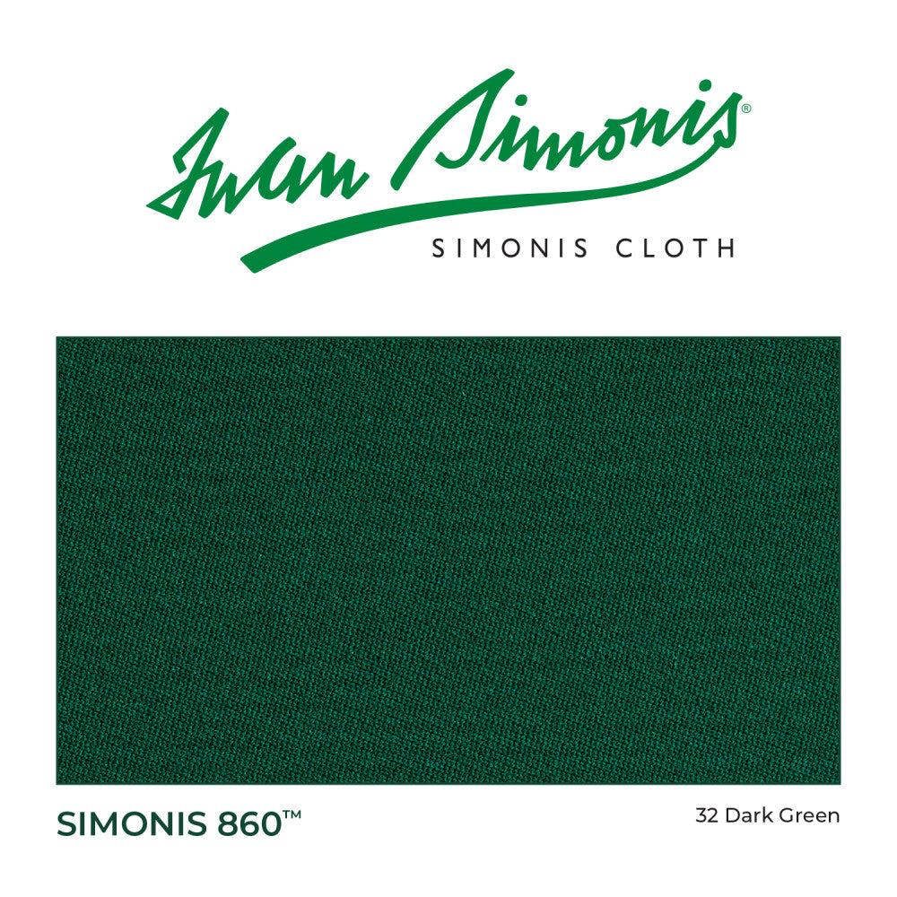 Simonis 860, 66", Dark Green, 7ft