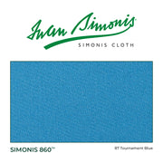 Simonis 860, 66", Tournament Blue, 7ft