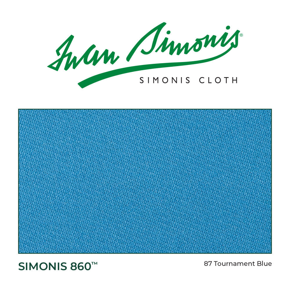 Simonis 860, 66", Tournament Blue, 8ft