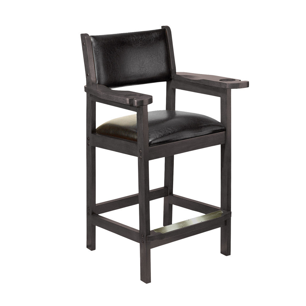 Cushion Back & Seat Spectator Chair, Grey