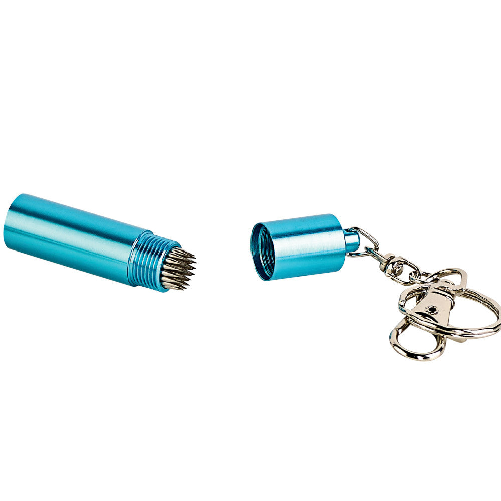 Spike Tip Keychain Tool, Blue