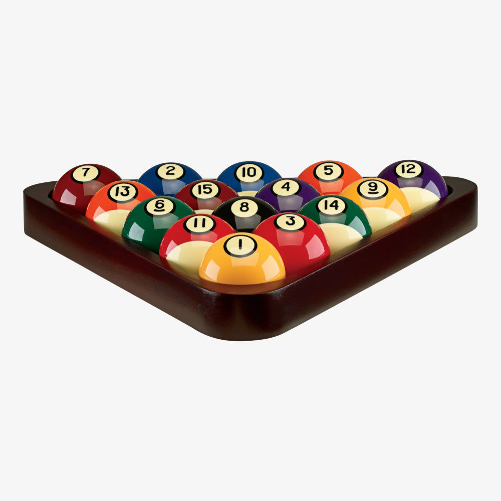 Standard Doweled 8-Ball Triangle, Cherry