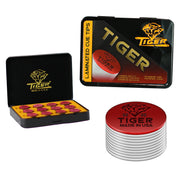 Tiger Laminated Leather Tip Soft 14mm, Single