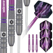 Amethyst Steel Tip Dart Set, 24g