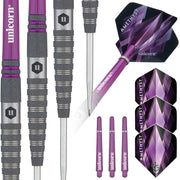 Amethyst Steel Tip Dart Set, 22g
