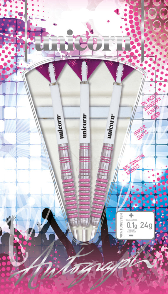 Autograph Style 1 Steel Tip Dart Set, 24g