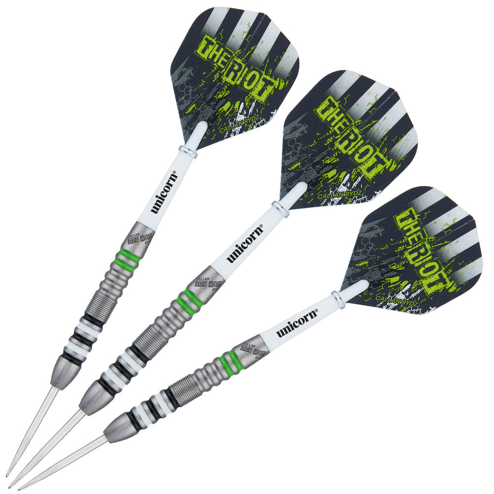 Callan Rydz ‘The Riot’ Steel Tip Dart Set, 23g