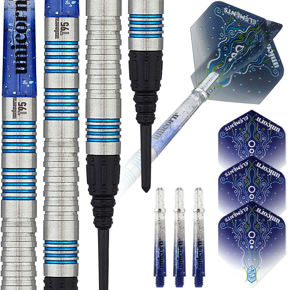 Core XL T95 Blue Type 2 Soft Tip Dart Set, 20g