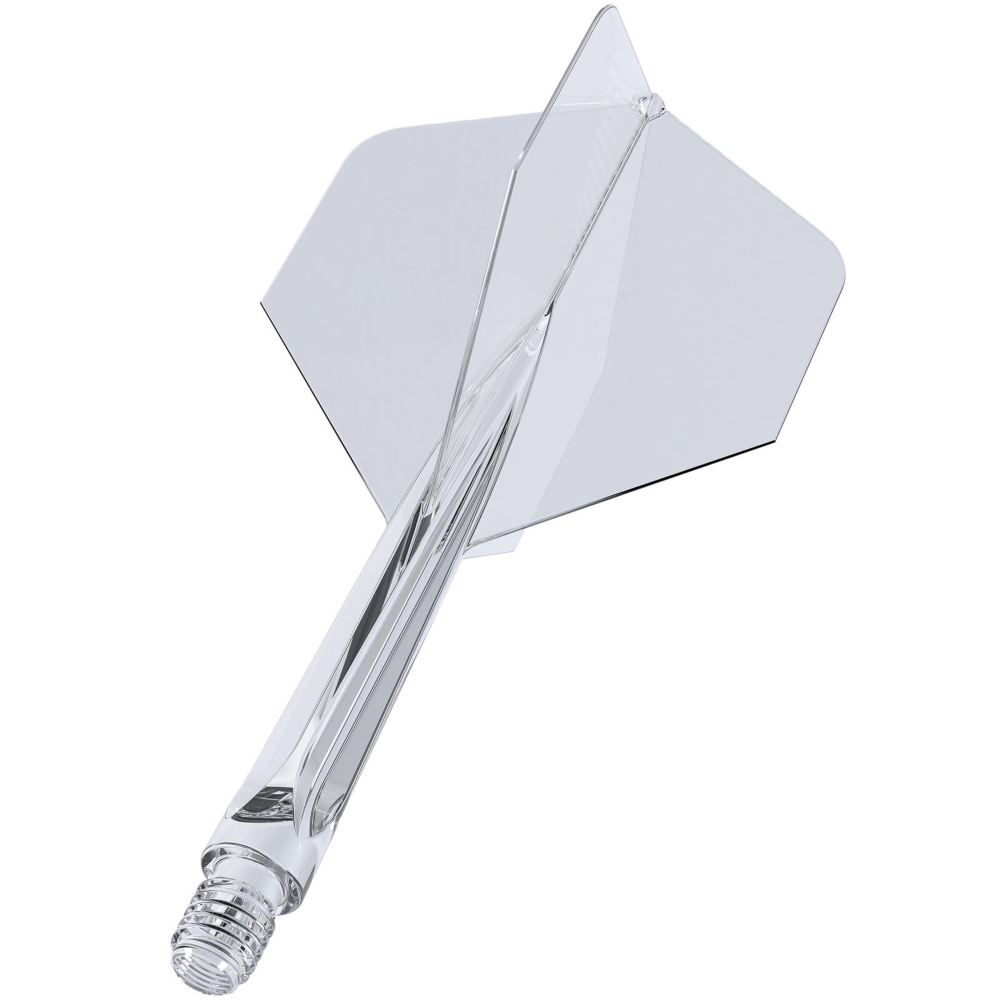 Unicorn Forge Integrated Flight and Shaft, Medium Clear