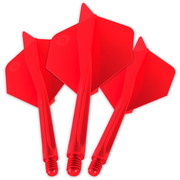 Unicorn Forge Integrated Flight and Shaft, Medium Red