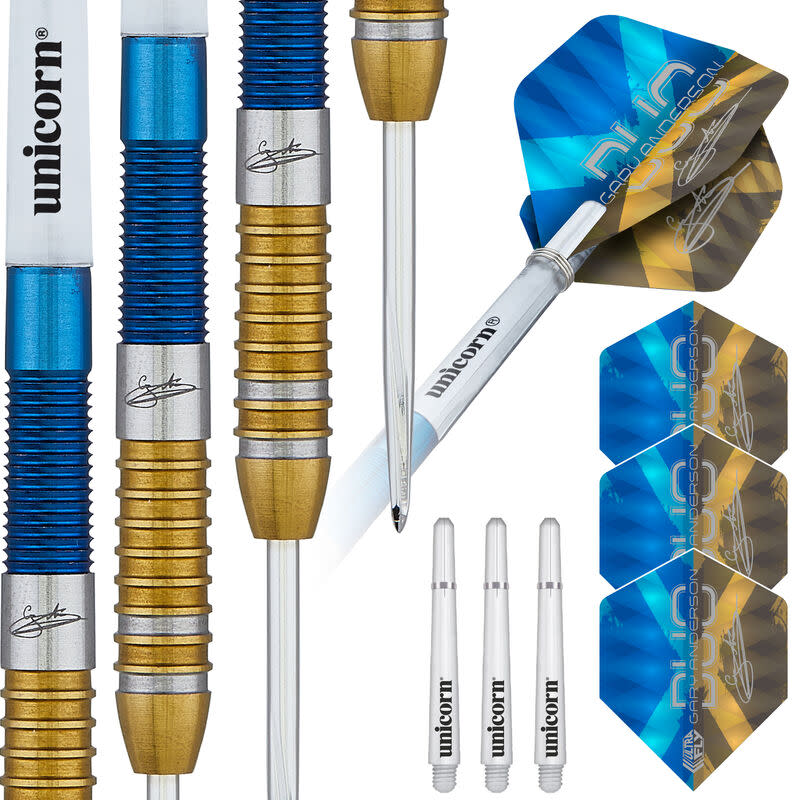 Gary Anderson Duo Steel Tip Dart Set, 23g