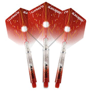 Gripper 4 Elements Firestorm Two-Tone Flight and Shaft Combo