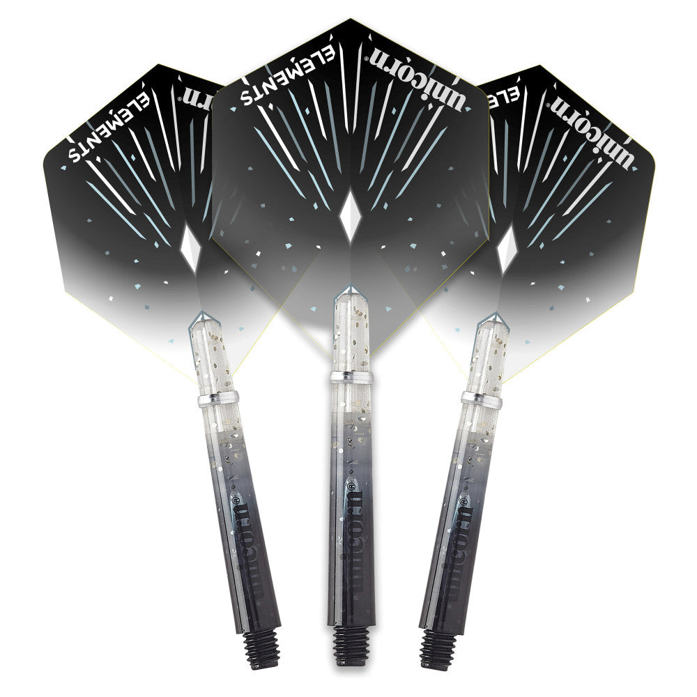 Gripper 4 Elements Icestorm Two-Tone Flight and Shaft Combo