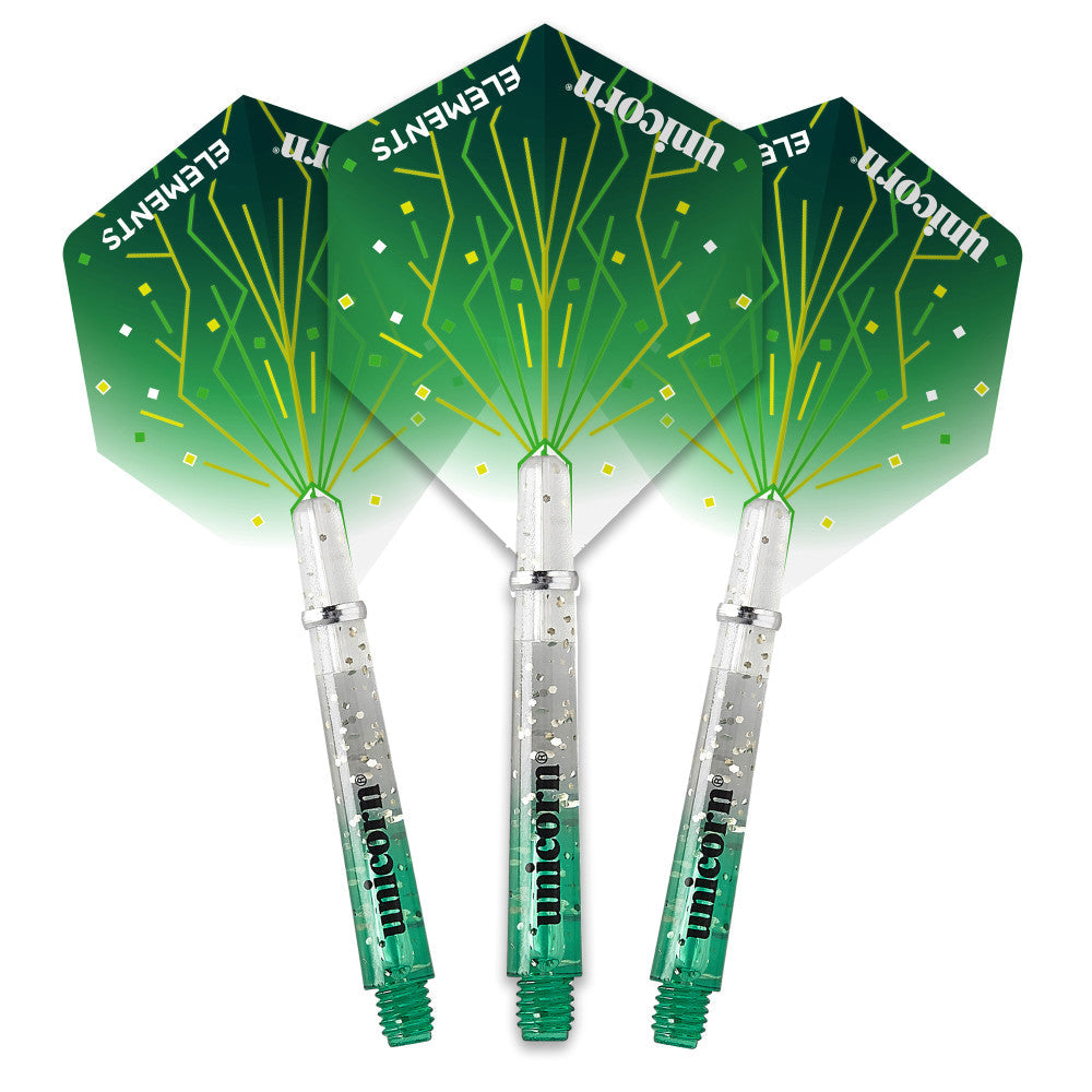 Gripper 4 Elements Thunderstorm Two-Tone Flight and Shaft Combo