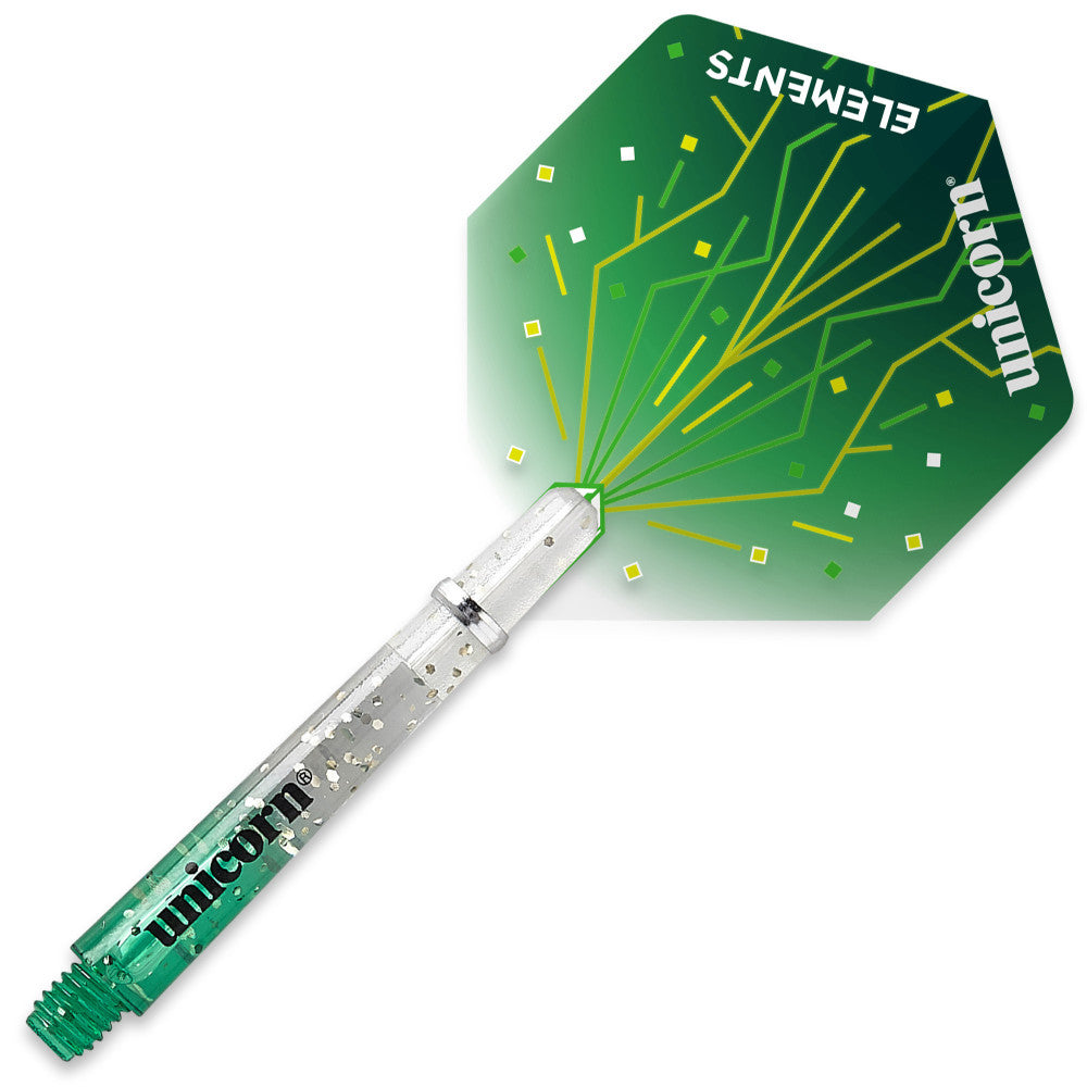 Gripper 4 Elements Thunderstorm Two-Tone Flight and Shaft Combo