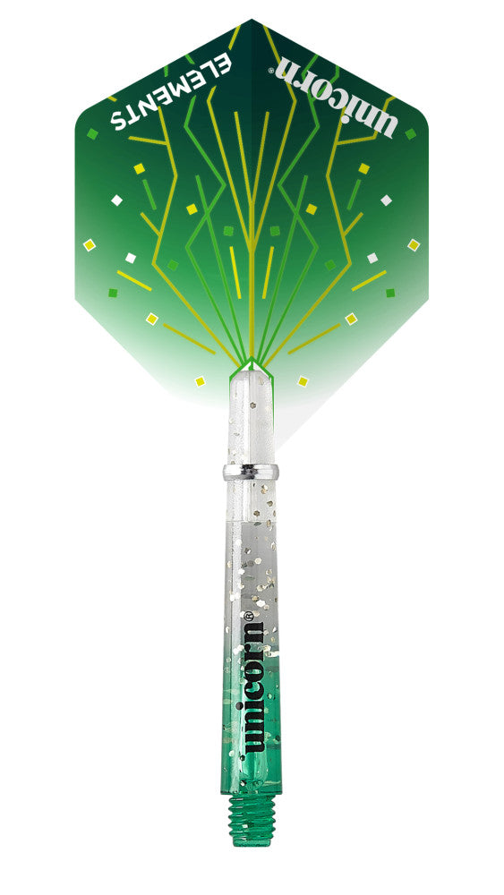 Gripper 4 Elements Thunderstorm Two-Tone Flight and Shaft Combo