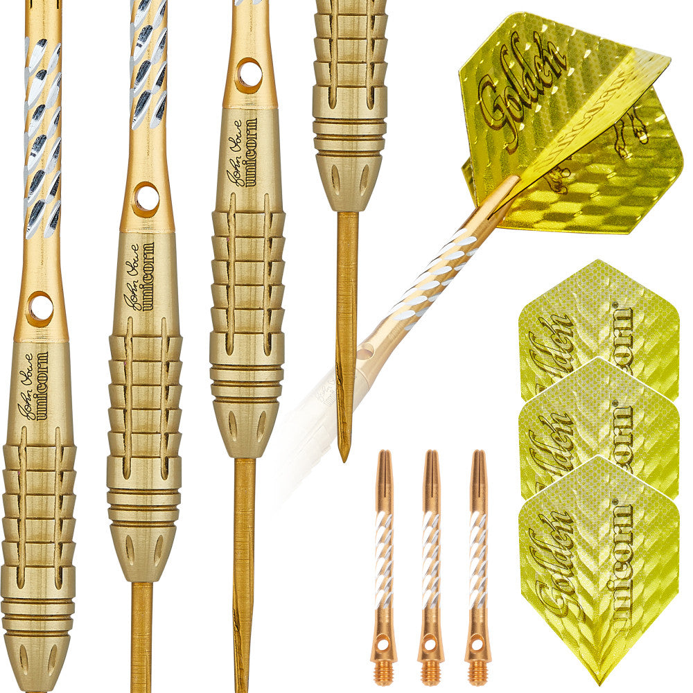 John Lowe World Champion Ambassador Phase 3 Steel Tip Dart Set. 23g