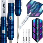 Unicorn Prodigy 02 Steel Tip Dart Set - 95% Tungsten, 25g