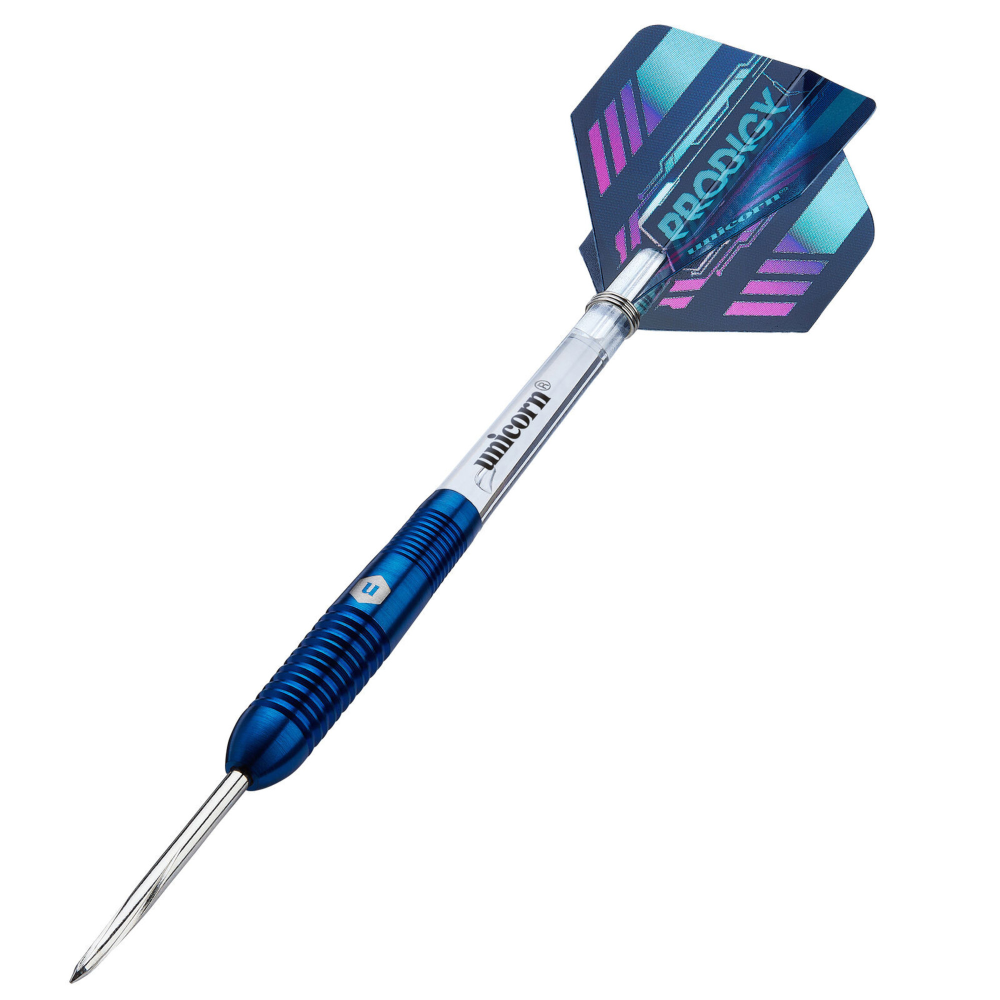 Unicorn Prodigy 02 Steel Tip Dart Set - 95% Tungsten, 25g