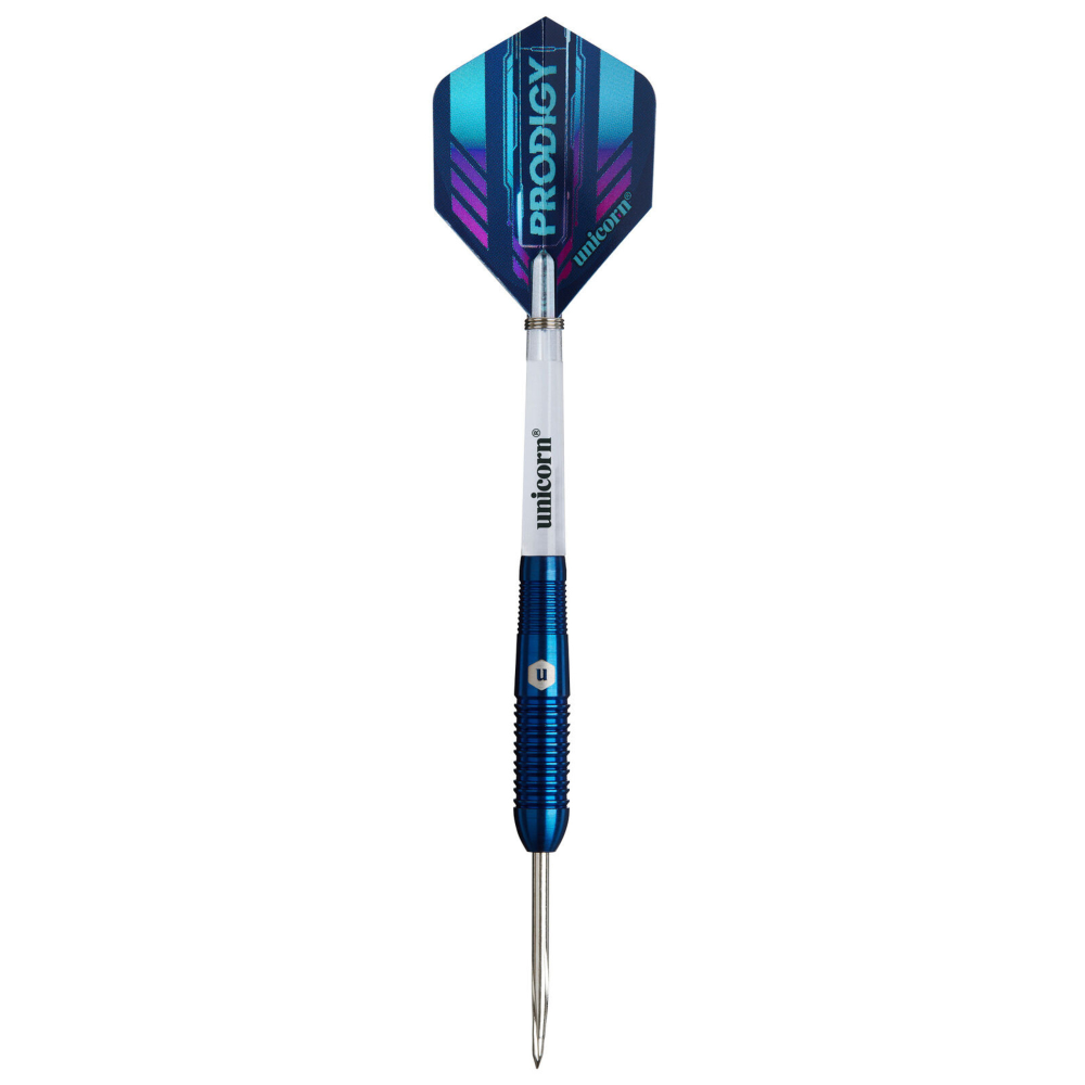 Unicorn Prodigy 02 Steel Tip Dart Set - 95% Tungsten, 27g