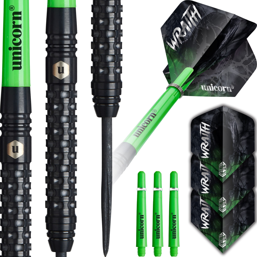 Unicorn Wraith Steel Tip Dart Set, 23g