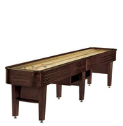 Andover 12' Espresso, Shuffleboard Table - 147.3"L x 29.9"W x 32.3"H