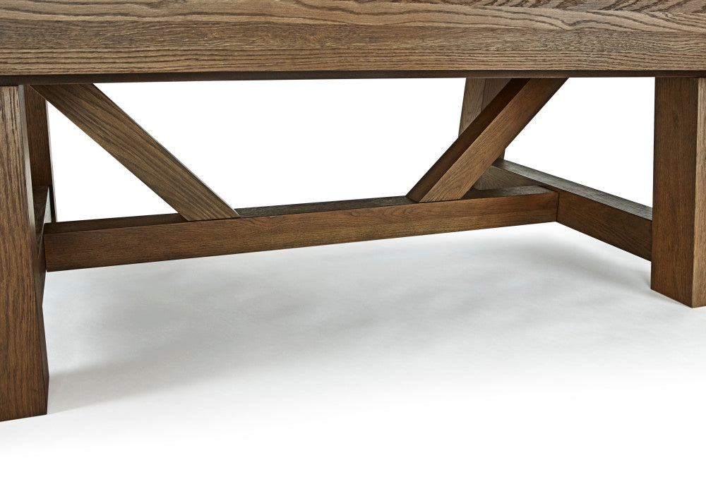 Botanic 7' Rustic Dark Brown, Pool Table - 88.5"L x 50.5"W x 32"H