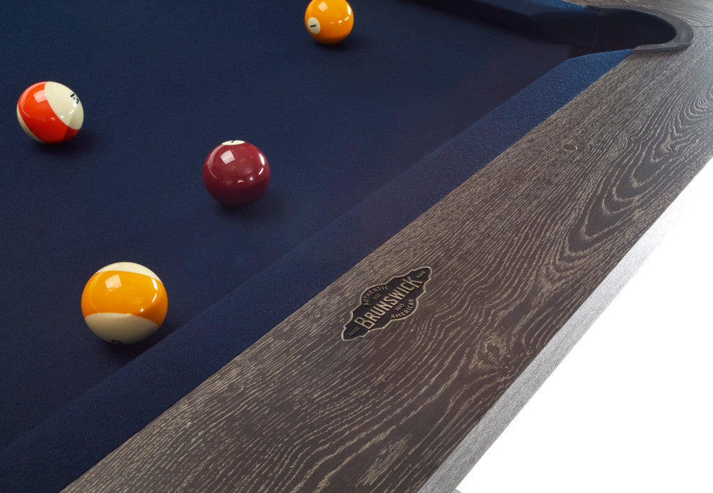Brescia 8' Dark Charcoal, Pool Table - 104"L x 60"W x 32" H