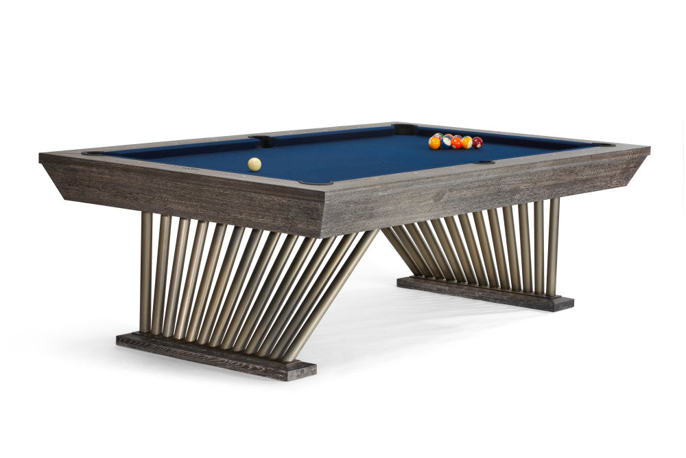 Brescia 8' Dark Charcoal, Pool Table - 104"L x 60"W x 32" H