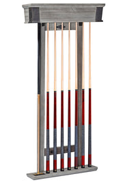 Canton Wall Rack - Rustic Grey 62"L x 30"W x 7"D