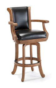 Centennial Classic Bar Stools - Rustic Dark Brown (Set of 2)