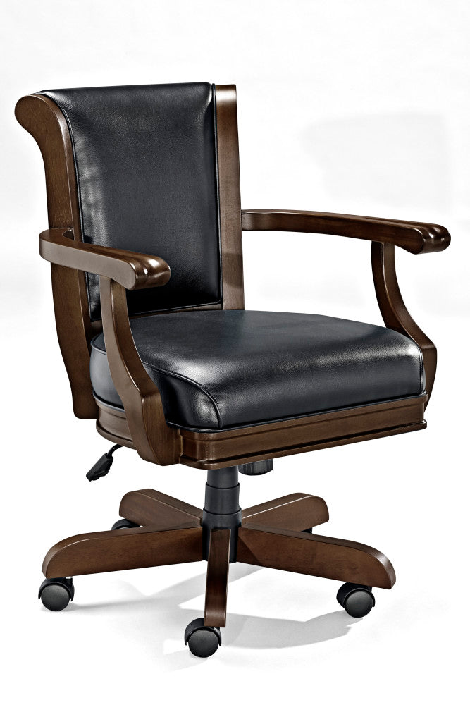 Centennial Classic Game Table Chairs - Espresso (Set of 2)