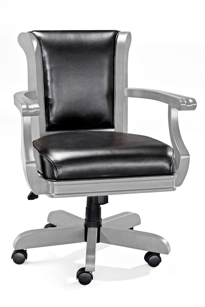 Centennial Classic Game Table Chairs - Rustic Grey (Set of 2)