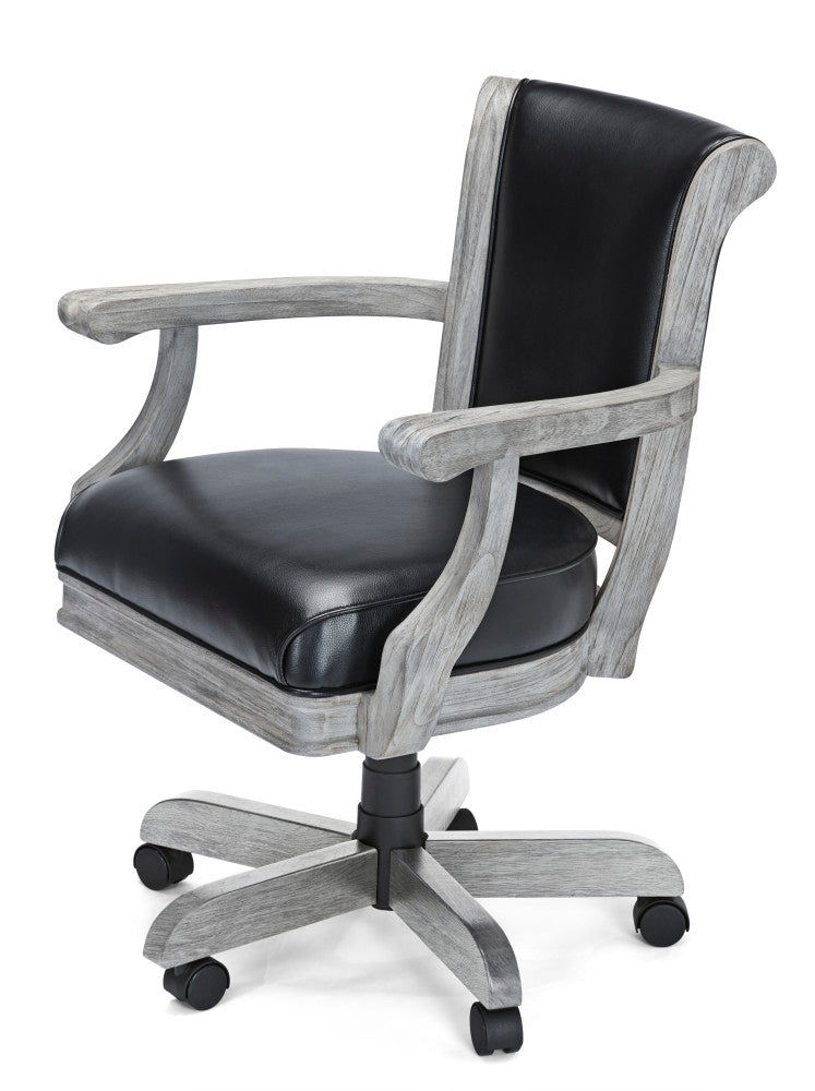 Centennial Classic Game Table Chairs - Rustic Grey (Set of 2)