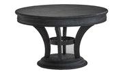 Centennial Game Table - Black Wired Brush - 54"L x 54"W x 31.8"H