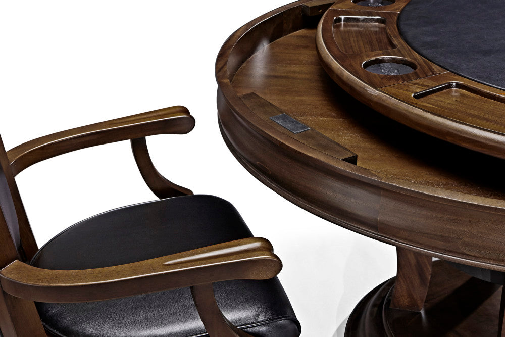 Centennial Game Table - Espresso   - 54"L x 54"W x 31.8"H