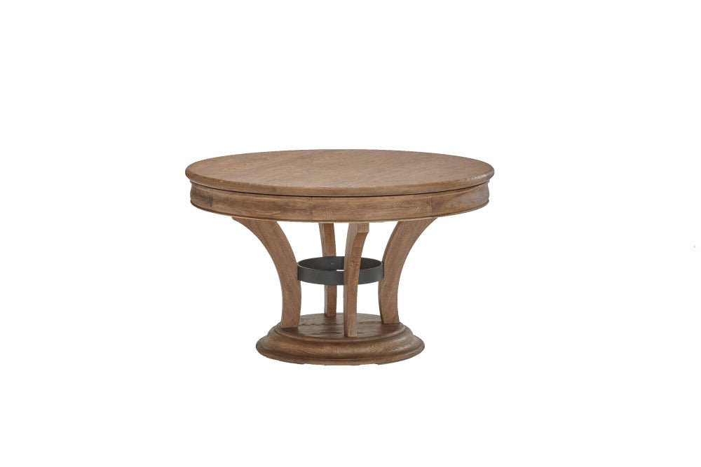 Centennial Game Table - Rustic Dark Brown - 54"L x 54"W x 31.8"H