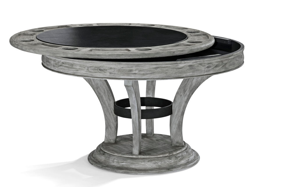 Centennial Game Table - Rustic Grey - 54"L x 54"W x 31.8"H