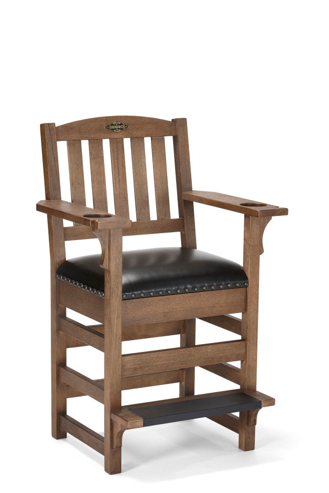 Centennial Player's Chair - Rustic Dark Brown