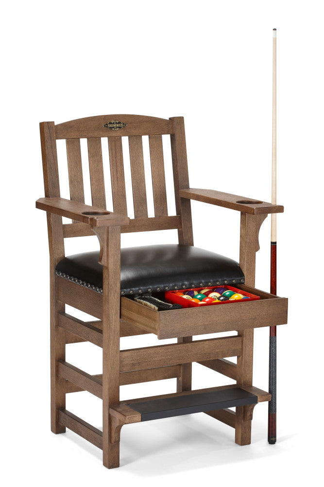 Centennial Player's Chair - Rustic Dark Brown