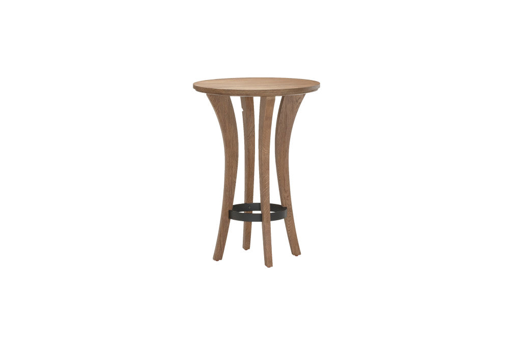 Centennial Pub Table - Rustic Dark Brown - 30"L x 30"W x 42"H