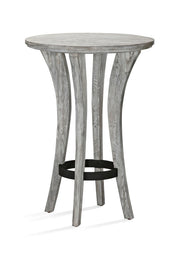 Centennial Pub Table - Rustic Grey / Black Wired Brush