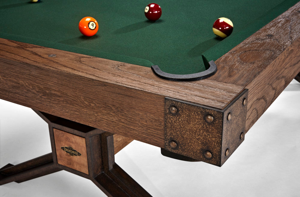 Dameron 8' Nutmeg , Pool Table - 101.5"L x 56.5"W x 32"H