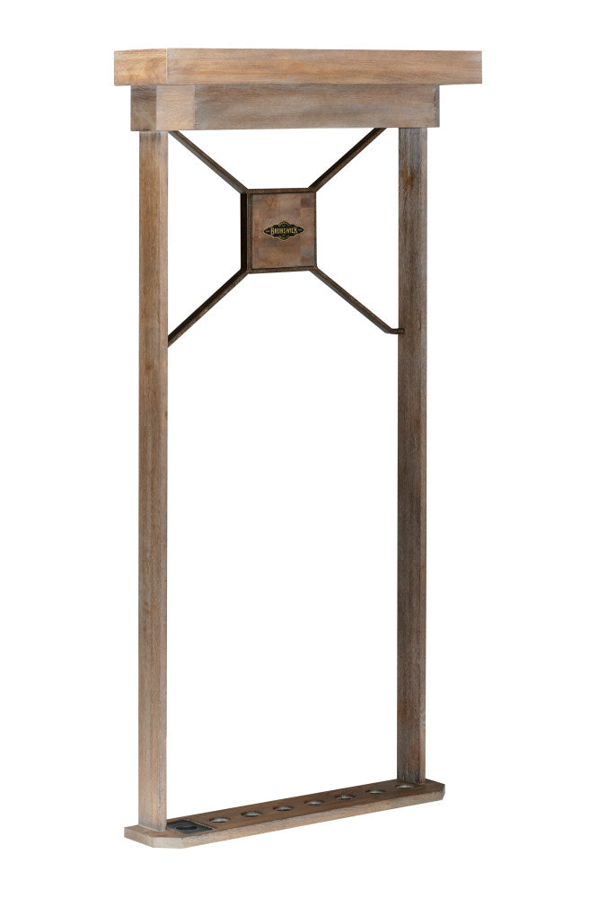 Dameron Wall Rack - Nutmeg 61"L x 30"W x 7"D