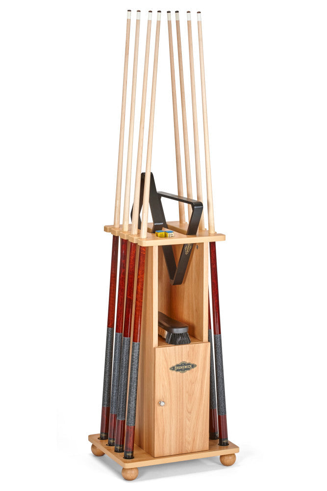 Heritage Floor Rack - Hickory Natural 32"L x 17"W x 13.5"D
