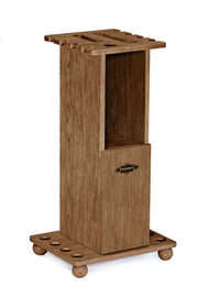 Heritage Floor Rack - Rustic Dark Brown  32"L x 17"W x 13.5"D