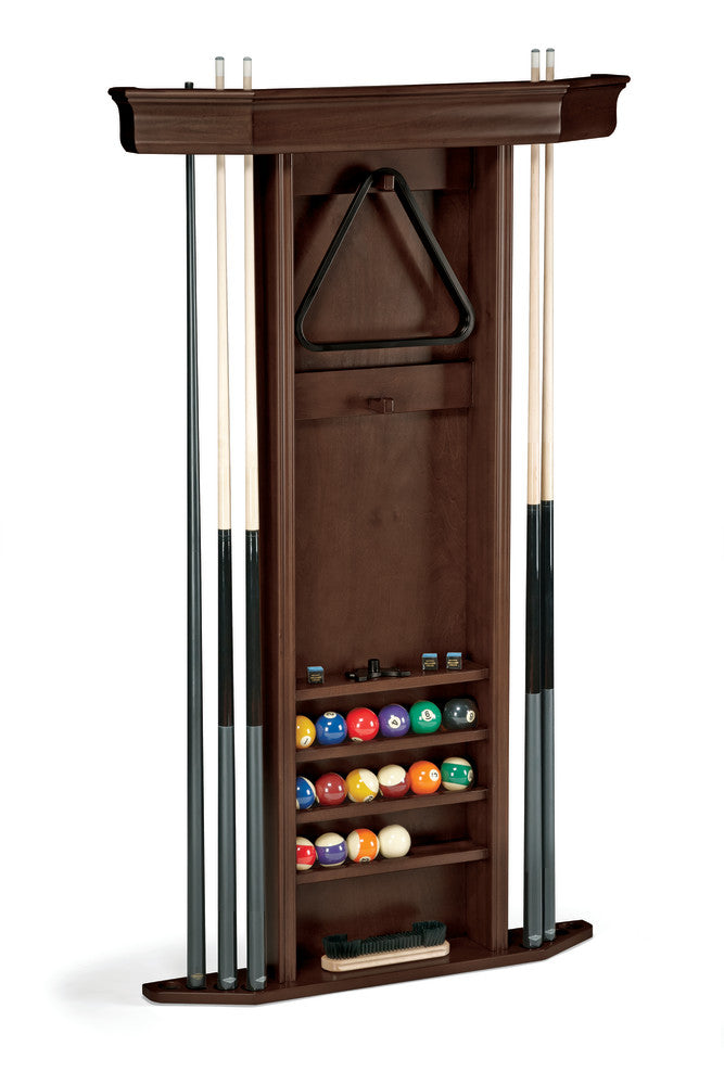 Heritage Wall Rack - Espresso  57.1"L x 35"W x 6.5"D