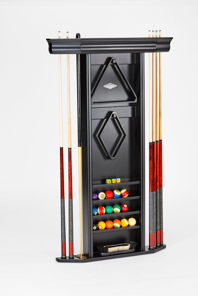 Heritage Wall Rack - Matte Black  57.1"L x 35"W x 6.5"D