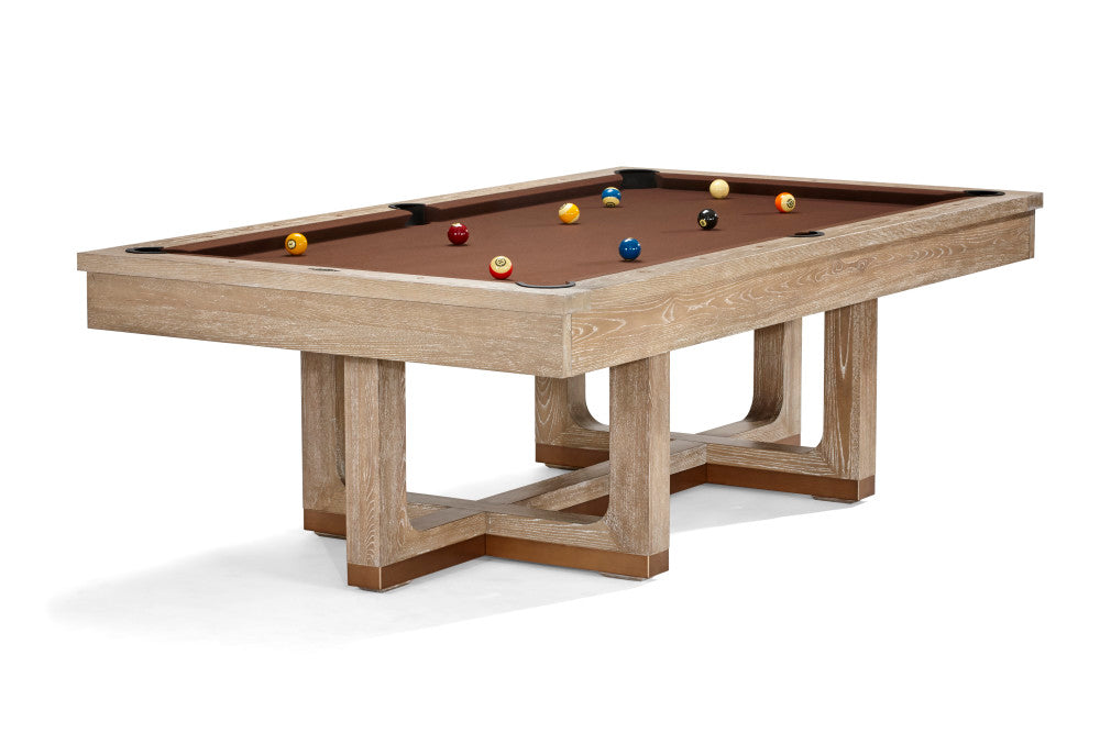 Matanza 8' Sandwashed, Pool Table - 100.5"L x 56.5"W x 32"H